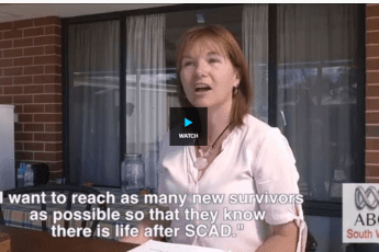 Survivor of deadly heart disease SCAD leads nationwide support campaign